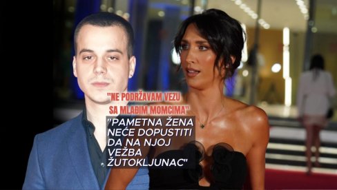 Паметна жена неће допустити да на њој вежба жутокљунац - не подржавам везе са млађим момцима