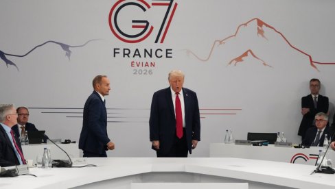 ЈА САМ ШЕФ Трамп каснио сат времена на састанак Г7, а онда шокирао лидере