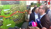 VAŽAN DAN ZA SRBIJU: Predsednik Vučić na spajanju glavne mostovske konstrukcije u okviru Fruškogorskog koridora (VIDEO)