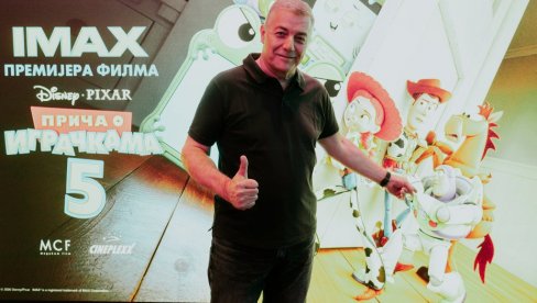 Emocije, smeh i ovacije na IMAX premijeri filma Priča o igračkama 5