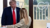 МАКРОН И САНЧЕЗ БРАНЕ МЕЛОНИЈЕВУ: Букти рат између Ђорђе и Трампа - Европа устала због понижавања премијерке Италије