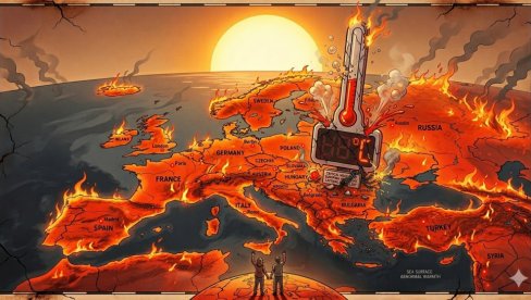 МЕДИТЕРАН ПРОКЉУЧАО: Температуре као у Персијском заливу