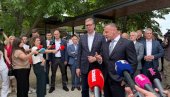 ВУЧИЋ ОТКРИО: Разговарали смо око пруге Ваљево-Врбница