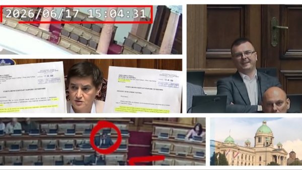 СНИМАК КОЈИ РАСНКРИНКАВА АФЕРУ ПРИБОЈ Брнабићева уништила Парандиловића - Он црвен као паприка  (ВИДЕО)