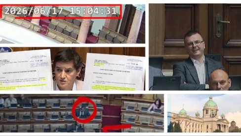 СНИМАК КОЈИ РАСНКРИНКАВА АФЕРУ ПРИБОЈ Брнабићева уништила Парандиловића - Он црвен као паприка  (ВИДЕО)