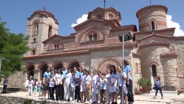 У Охриду започео Дечји православни камп који је окупио децу са Косова, централне Србије и региона