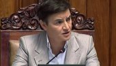JEDINSTVO SRBIJE ILI MRŽNJA, NASILJE I PODELE - IZBOR JE JASAN: Brnabić žestoko odgovorila blokaderima