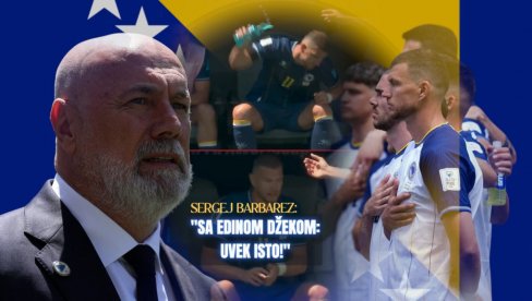 ŠTA SE KRIJE IZA BESA EDINA DŽEKA? Odgurnuo trenera, oglasio se selektor BiH