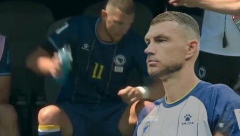Posle divljanja na klupi: Oglasio se Edin DŽeko
