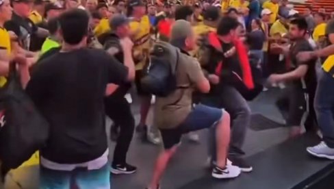 ТОТАЛНИ ХАОС НА УЛИЦАМА САД! Незапамћена туча на Светском првенству! Севале песнице и то пред меч одлуке! (ВИДЕО)