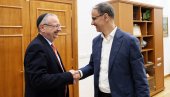 PREMIJER MACUT RAZGOVARAO SA ISAKOM ASIELOM: Glavna tema položaj jevrejske zajednice u Srbiji