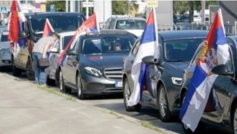 NE ZAUSTAVLJAJU IH KILOMETRI! Srbi iz Beča krenuli u Beograd da podrže Vučića