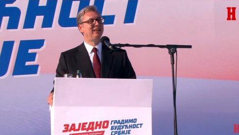 ПРВЕ ВУЧИЋЕВЕ РЕЧИ НА ВЕЛИКОМ СКУПУ: Људи су нам најважнији!