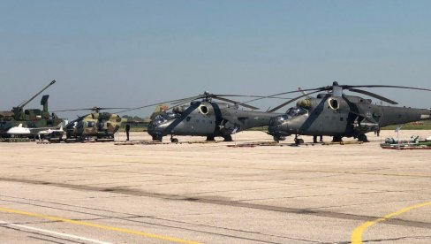 NOVOSTI U BATAJNICI: Sve spremno za prikaz helikoptera i aviona Vojske Srbije (FOTO/VIDEO)