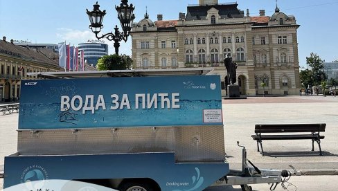 СПАС ОД ТРОПСКИХ ВРУЋИНА: Цистерне са пијаћом водом на неколико локација у Новом Саду