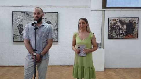 IZLOŽBA RADOVA NIKOLE SAVIĆA: „Lomovi – apstraktni izraz u zgrafitu“