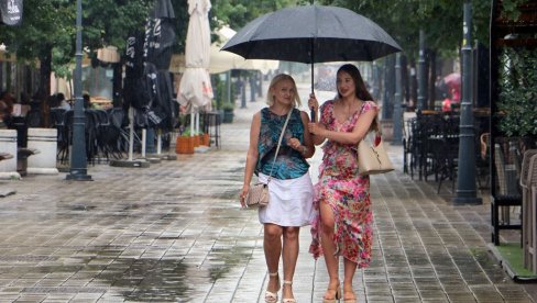 STIŽE RASHLAĐENJE: Moguća kiša u ovom delu dana