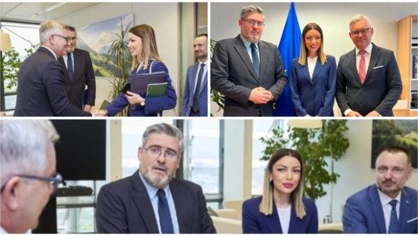 СРБИЈА ПОСВЕЋЕНА ЕВРОПСКОМ ПУТУ Месаровићева у Бриселу: Наша држава препозната као поуздан и одговоран партнер, посвећен дијалогу