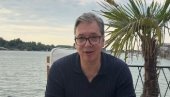 PREPLIVAĆU SAVU KAO NEKADA! Hit video Vučića sa srpskog mora: Za sada, ostaje muka - kečiga ili riblji paprikaš...