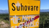 DOK NAM PICULA DRŽI LEKCIJE, U HRVATSKOJ ODJEKUJE ZA DOM SPREMNI: Grafiti pozivaju na ubistvo Srba