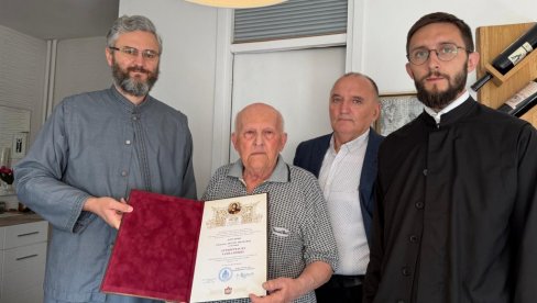 GOLGOTU JASENOVCA I KOZARE ZAUVEK OTRGAO OD ZABORAVA: Arhijerejska gramata istoričaru Antunu Miletiću za doprinos izučavanju stradanja u NDH