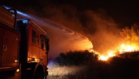 OPTUŽEN I PRITVOREN MUŠKARAC: Sumnja se da je namerno izazvao više požara na jugu Francuske