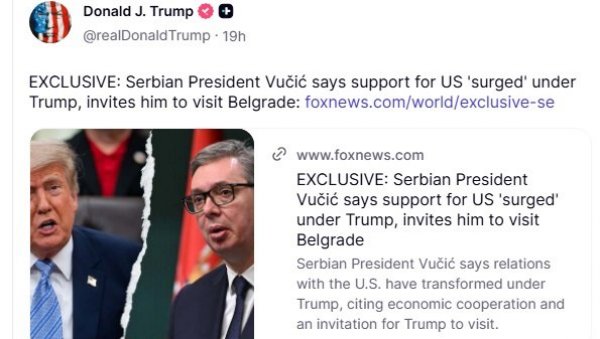 РЕТКИ СУ ПРАВИ, ВУЧИЋЕВА РЕЧ СЕ ПОШТУЈЕ: Аналитичари о Трамповом поновном цитирању српског председника