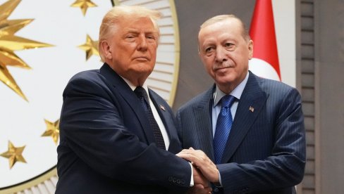 ЕРДОГАН ЈЕ ВЕЛИКИ И ПОШТОВАН ЛИДЕР Трамп: Не желимо да уводимо санкције пријатељима