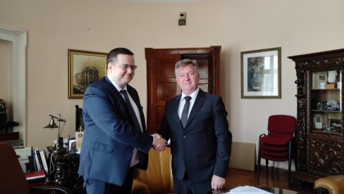 SARADNJA SA PUŠKINOVIM UNIVERZITETOM: Delegacija iz Rusije u poseti Univerzitetu u Nišu