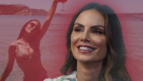 НИНА СЕНИЧАР (40) ПОЗИРАЛА У БИКИНИЈУ: Једе гибаницу и сладолед, родила је двоје деце, а изгледа савршено - открила у чему је тајна (ФОТО)