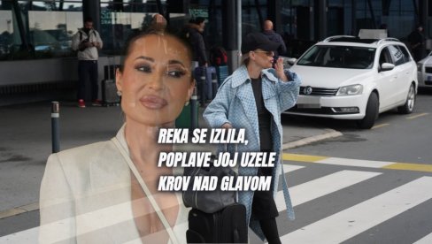 FOLKERKA OSTALA BEZ KROVA NAD GLAVOM: Ceca je pozvala da živi kod nje - reka se izlila, poplavljena joj kuća
