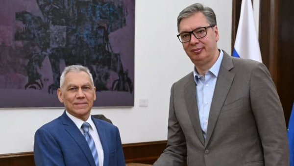 ВУЧИЋ СЕ ОГЛАСИО НАКОН САСТАНКА СА РУСКИМ АМБАСАДОРОМ: Супротставићемо се свим покушајима ревизије историјских чињеница