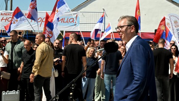 ТО ЉУДИ ПОЛАКО И СИГУРНО ВИДЕ Вучић: Највише прогреса смо имали у оним општинама које су биле под најжешћим ударом блокадера