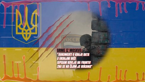 ГРМЕ ИЗ МОСКВЕ: Документи о крају рата у Украјини биће исписани крвљу на фронту
