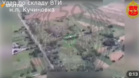ZELENSKI U PANICI: Ovako je ruska vojska uništila skladište ukrajinskih dronova u Černigovskoj oblasti (VIDEO)
