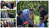 Vučić u poseti porodici Todorović