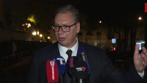 ТЕМА ВЕЧЕРАС СУ БИЛЕ НАШЕ РАКЕТЕ КУПЉЕНЕ ИЗ КИНЕ Вучић јасан: Потенцијајлни агресор би претрпео ударце стотину пута веће него 1999. године