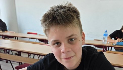 ВУК ЈЕ МАЛАЦ - ГЕНИЈАЛАЦ: Ученик ОШ Милан Муњас у Убу међу највећим математичким надама Србије