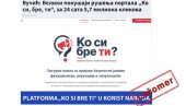 PLATFORMA „KO SI BRE TI“ U KORIST NARODA
