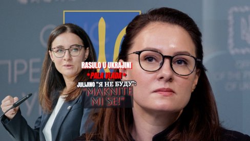 MAKNITE MI SE! Rasulo u Ukrajini posle pada Vlade - Julija ODBILA da ide u SAD! Kategorično Я ne budu premijerke u ostavci