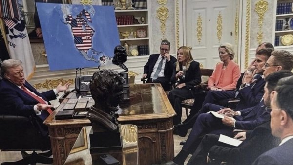 ТРАМП СЕ РЕШИО УКРАЈИНЕ: Објавио мапу са новим границама