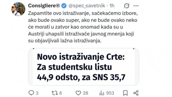 РАТ ДО ИСТРЕБЉЕЊА МЕЂУ БЛОКАДЕРИМА: Прво свађе око РЕМ-а, сада око ЦРТЕ - шта је следеће?