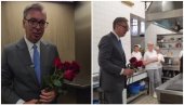 NIJE 8. MART, ALI... Vučić priredio najlepše moguće iznenađenje za žene u Predsedništvu (VIDEO)