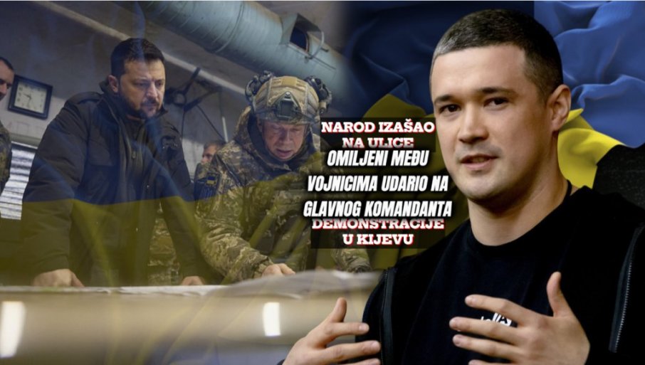 РАСПАД СИСТЕМА У УКРАЈИНИ Народ изашао на улице Кијева, смењени шеф Одбране ударио на врховног команданта: Плео је интриге!