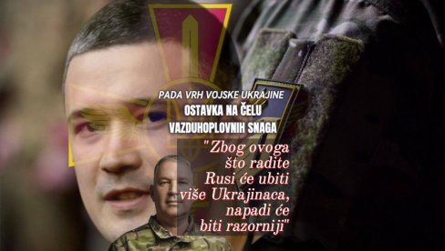 Rasulo u vojsci Ukrajine posle smene šefa Odbrane, ostavka u vrhu vazduhoplovnih snaga: Zbog ovoga što radite Rusi će ubiti više Ukrajinaca