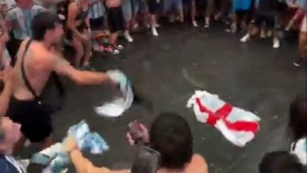 СЦЕНЕ КОЈЕ СУ ЗГРОЗИЛЕ ПЛАНЕТУ: Ево шта су Аргентинци урадили одмах након меча са Енглеском