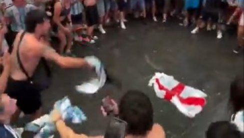 СЦЕНЕ КОЈЕ СУ ЗГРОЗИЛЕ ПЛАНЕТУ: Ево шта су Аргентинци урадили одмах након меча са Енглеском
