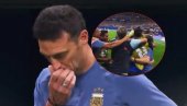 A STADION OKO NJEGA KLJUČA: Kako je selektor Argentine reagovao na pobednički gol svoje selekcije - HIT (Video)