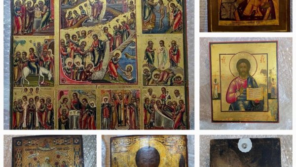 ИКОНЕ СКРИВАО МЕЂУ НАМЕШТАЈЕМ: Заплена цариника на граничном прелазу Хоргош