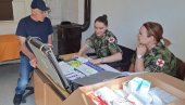 ВОЈНИ ЛЕКАР НА СЕЛУ: Прегледи становништва код Врања